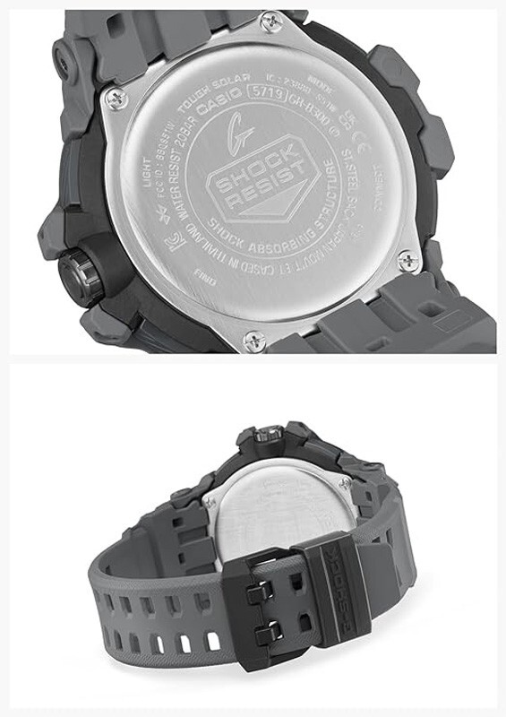 Pre-owned Casio G-shock Gr-b300-8a2jf Gravitymaster Master Of Air Bluetooth Men Watch