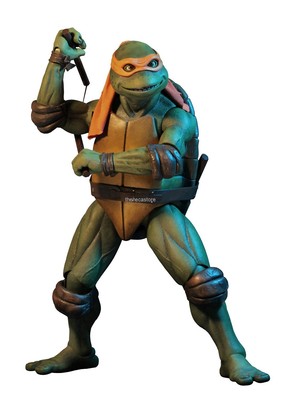 Teenage Mutant Ninja Turtles  14 Scale Action Figure  Michelangelo  NECA