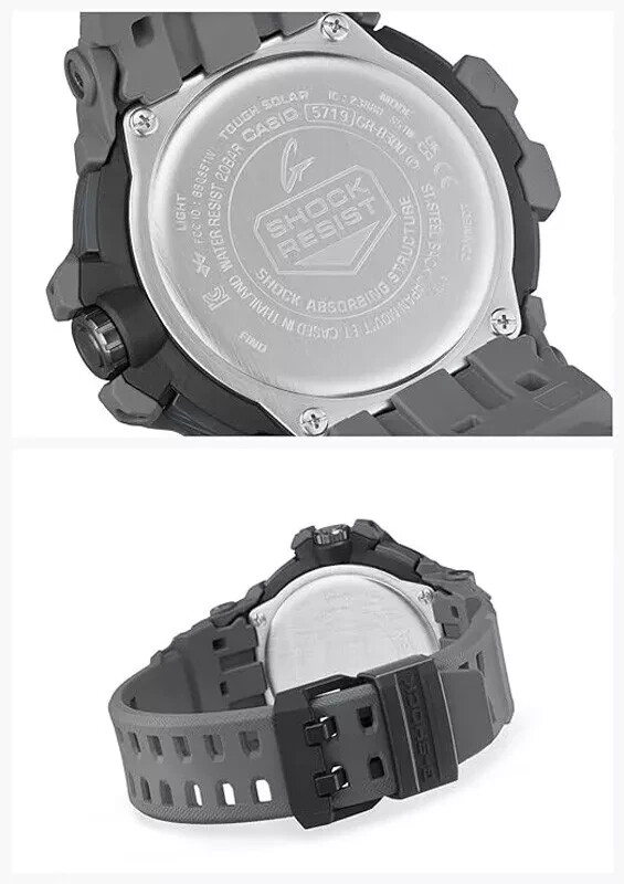 Pre-owned Casio G-shock Gr-b300-8a2jf Gravitymaster Master Of Air Bluetooth Men Watch