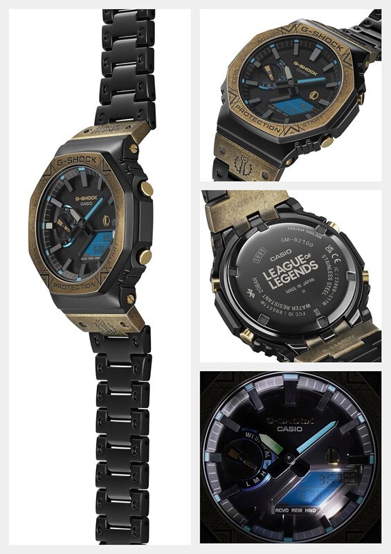 Pre-owned Casio G-shock Gm-b2100ll-1ajr League Of Legends Limited Box Series Men Watch