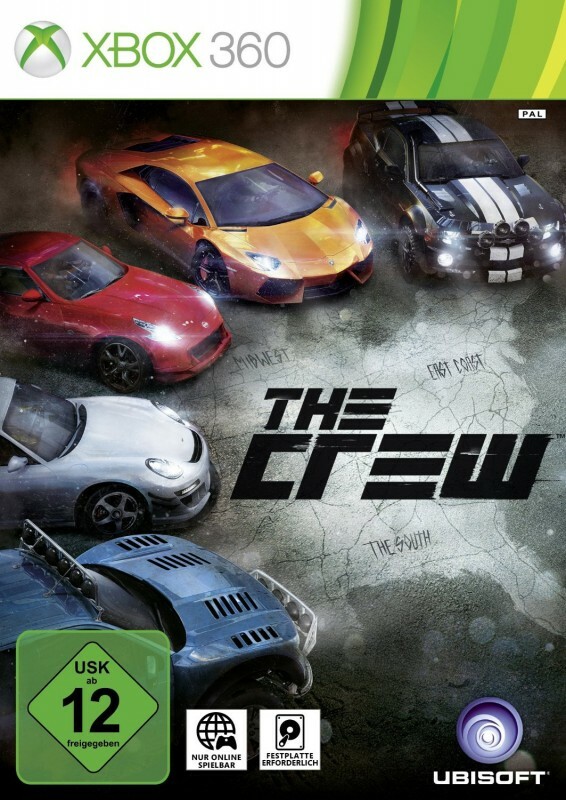 Microsoft Xbox 360 Spiel - The Crew DE DE/EN mit OVP