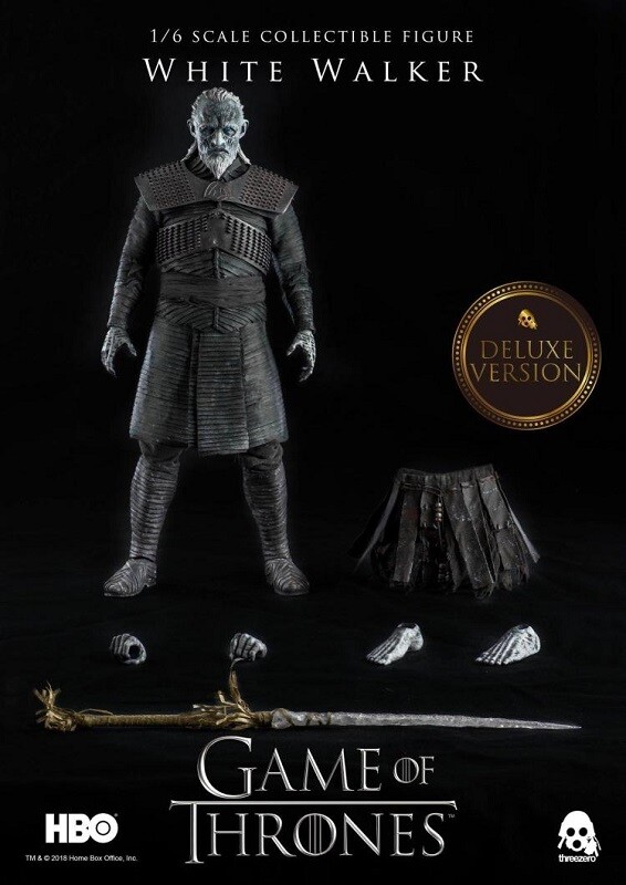 ゲームオブスローンズ　ホワイトウォーカー　1/6 フィギュア　スリーゼロ Amazon.com: ThreeZero Game of Thrones: White Walker 1: 6