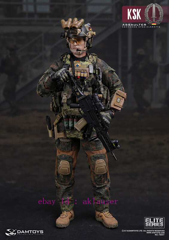 Damtoys 1/6 Dam78037 Germany Ksk Kommando SpezialkräFte
