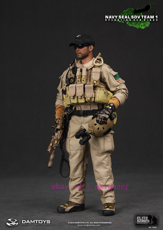 Damtoys Dam 78008 1/6 Navy Seal Sdv Team 1 Operation Red