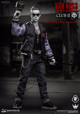 Damtoys Gk017S Gangsters Kingdom- Club 2 Van Ness Grey Special Edition 300 Sets