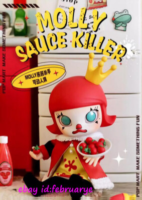 PopMart MOLLY SAUCE LILLER BJD Action Figures In Stock New Perfect