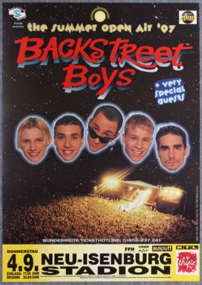 ★非売品★Backstreet Boys Poster Japan ☆非売品☆Backstreet Boys Poster Japan