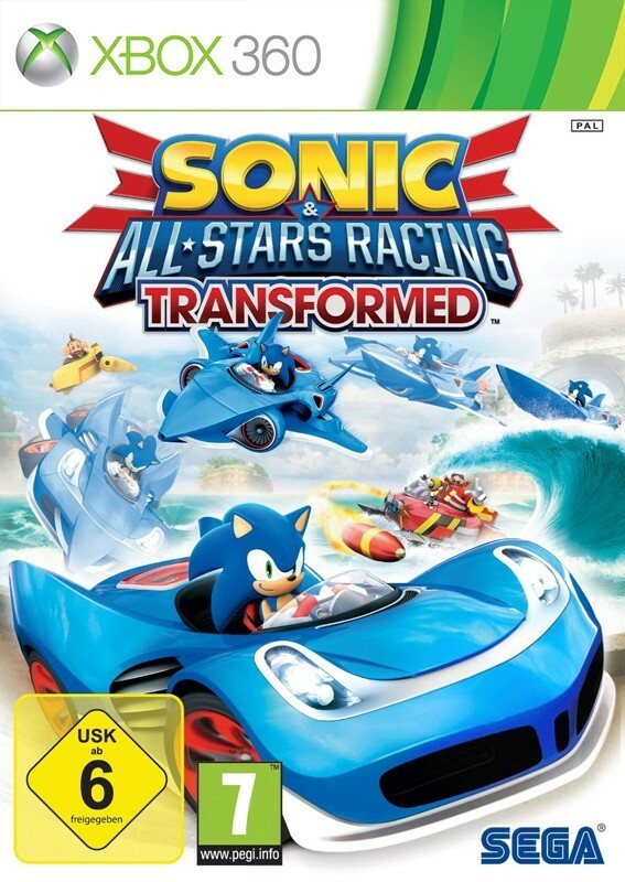 Microsoft Xbox 360 - Sonic & SEGA All-Stars Racing: Transformed DE/EN mit OVP