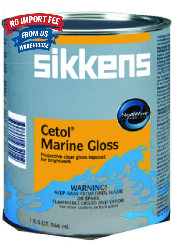 Interlux Sikkens Cetol Marine GLOSS Stain Wood Finish Teak Boat Quart  IVA315-QT