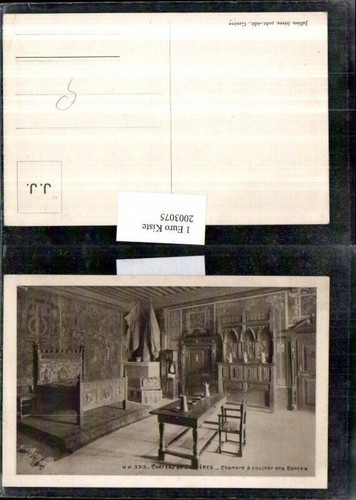2003075,Chateau de Greyeres Schloss Greyerz Chambre a Coucher des Comtes Innenan img