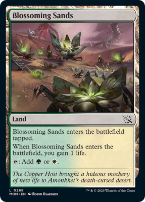 Blossoming Sands MTG MOM 268 Common NM