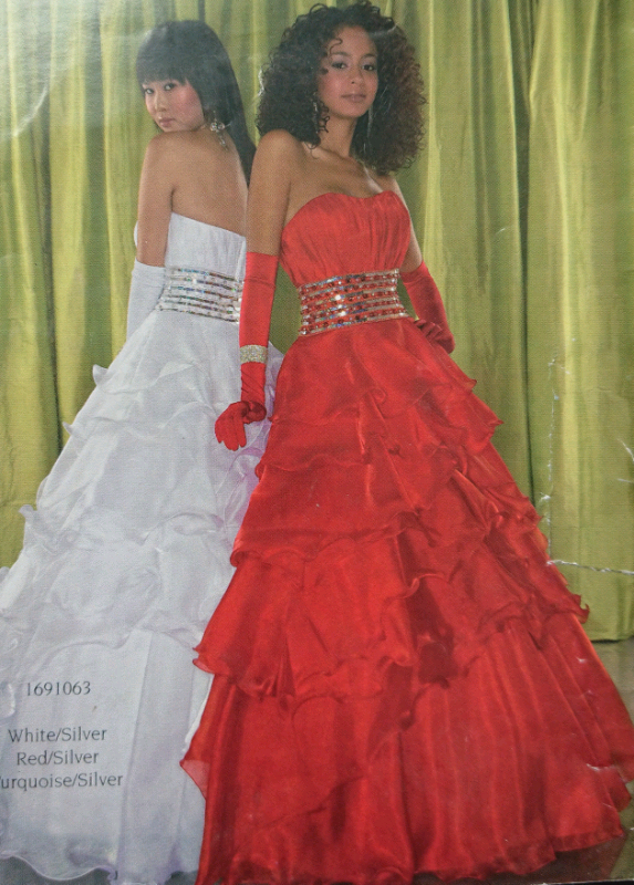 evening gown size 8