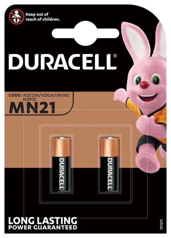 Envoi Avec Suivi Duracell 2 Piles Mn21 - 12v 23ga A23 K23a Lrv08 