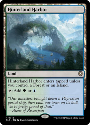 Hinterland Harbor MTG BLC 0312 Rare NM