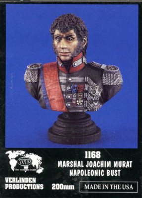Verlinden Productions 200mm Marshal Joachim Murat Napoleonic Bust Resin 1168