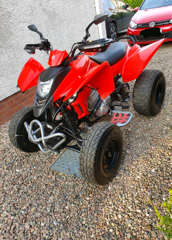 250cc road legal quad