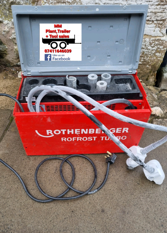 💥Rothenberger pipe freezing kit RoFrost electric pipe freeze 💥 in