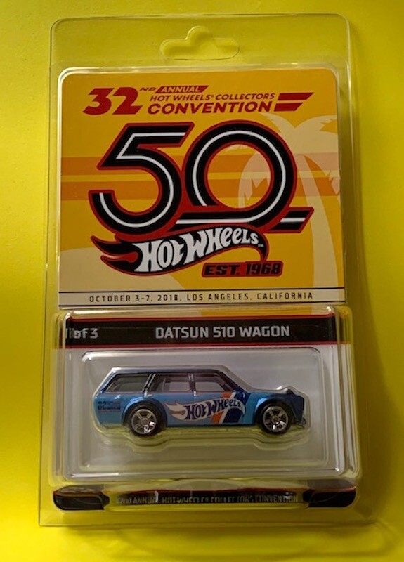 2018 32nd Annual Hot Wheels Collectors Convention Datsun 510