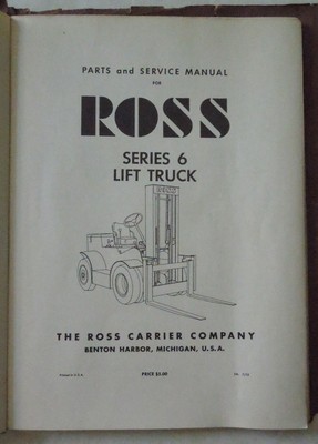 Lift all forklift service manual