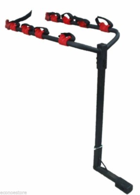 Hitch mount 4 Bike Hitch Rack Mountain Bikes Tilt Fold Fits both 1-1/4'' & 2''