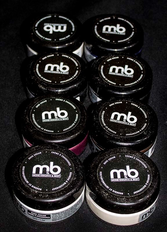Wholesale Lot 8 MB Moneysworth Best Shoe Cream Polish Made in Spain