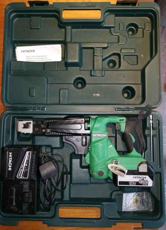 Hitachi collated screw gun, not makita, dewalt, hilti or paslode in