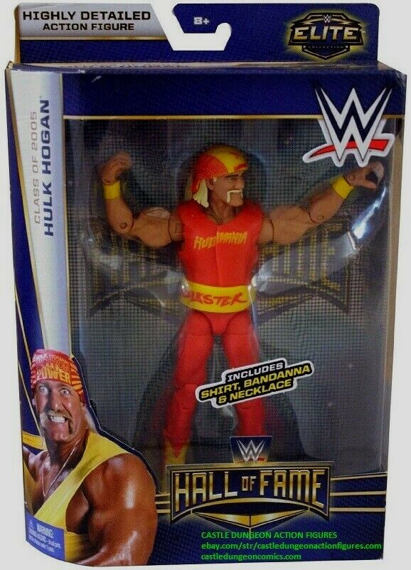 Hulk Hogan WWE Elite Collection Hall of Fame Class of 2005