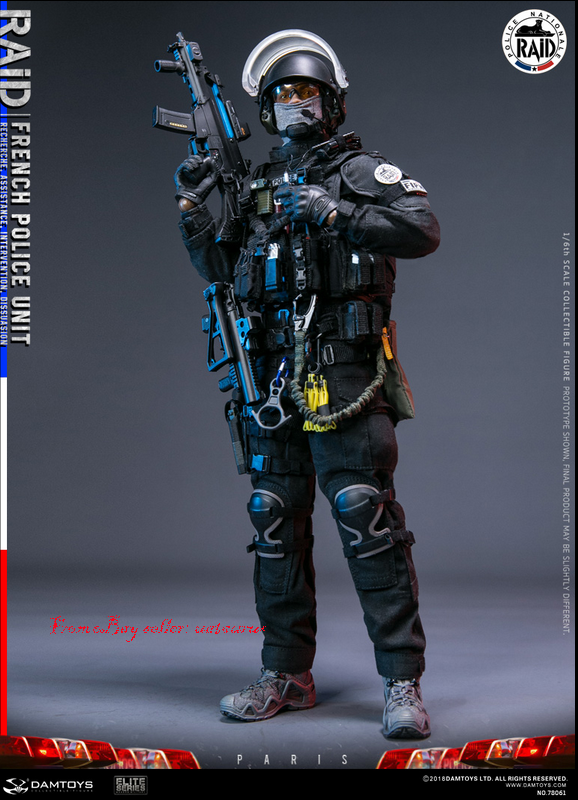 DAMTOYS 78080 1/6 フィギュア フランス 1/6 Dam Toys #78080 Operation Urban Warrior 99 Gunnery