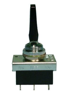 Bat Switch Plastic DPDT On-Off-On 10A