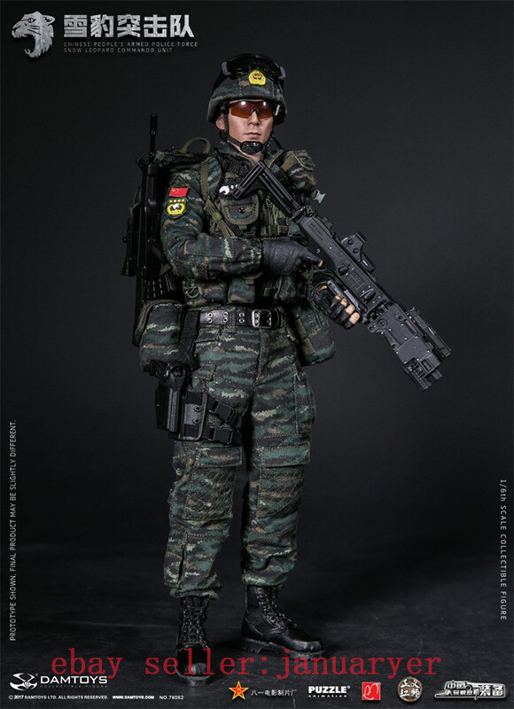 Perfect Damtoys 1/6 78052 Snow Leopard Commando Unit Team
