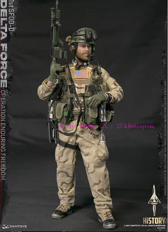 Damtoys 1/6 78077 Delta Force 1st Sfod-D Captain Action