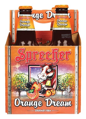 Sprecher  Orange Dream  Soda  16 oz. 4 pk