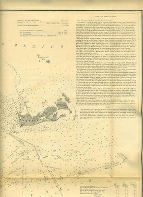 Key West Harbor & Approaches Florida Coast Survey Map 1851 Preliminary Chart