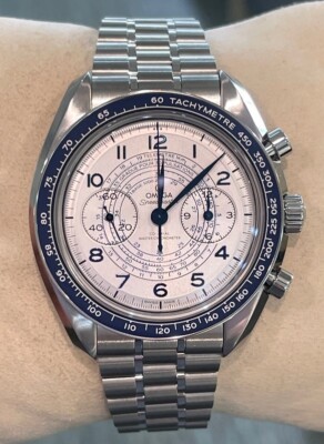 Omega Speedmaster Chronoscope Co-Axial Master Chronometer Silver Dial