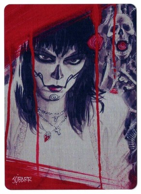 La Muerta Devious #1 Kickstarter Ultimo Metal Card James O'Barr Ultimate. 2023