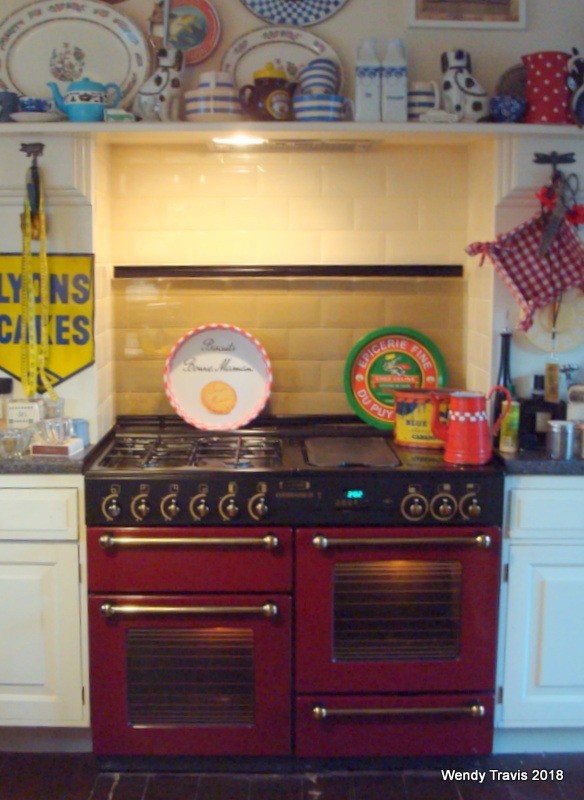 EXCELLENT RANGEMASTER 110 GAS RANGE COOKER TWO FULL SIZED OVENS, 4
