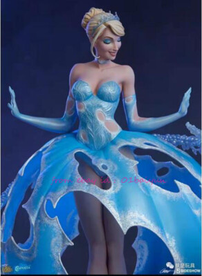 Perfect Sideshow Campbell Cinderella Statue Out Of Print Figure In Stock Model