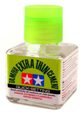 Tamiya 87182 Extra-Thin Cement 40ml (Quick-Setting) NEW