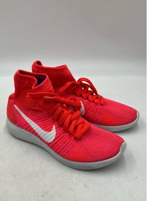 Nike Lunarepic Women's Athletic Shoe Size 9.5- Pink/White/Blue