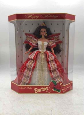 Happy holidays special edition barbie 10th anniversary sale