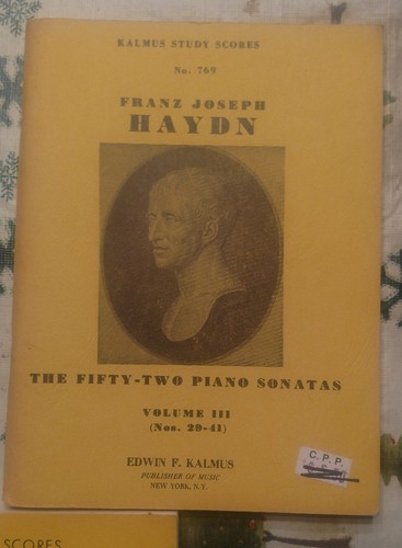 lot of 5 kalmus study scores belwin mills no. 803 973 751 759 769