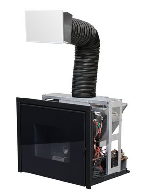 Inserto camino pellet canalizzato