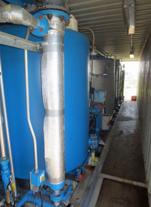 Biodiesel Plant 1 MGY - self-contained within two 40-foot shipping containers.