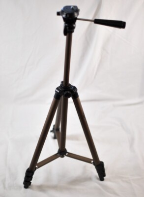 amazon basics tripod stand lightweight 50'' with storage bag adjustable mount