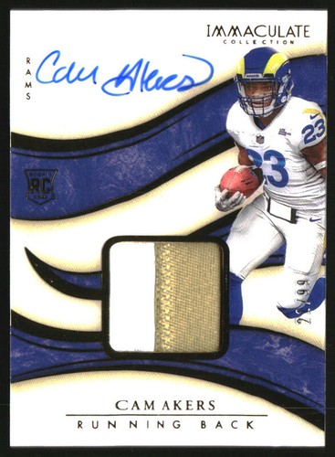 2020 Panini Immaculate Collection Cam Akers #112