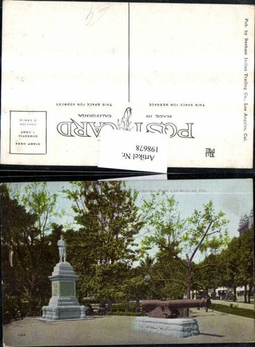 198678,California Los Angeles Central Park Partie Monument img