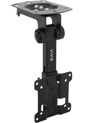 Flip Down Pitched Roof Ceiling Mount for 13" to 27" Screens 
