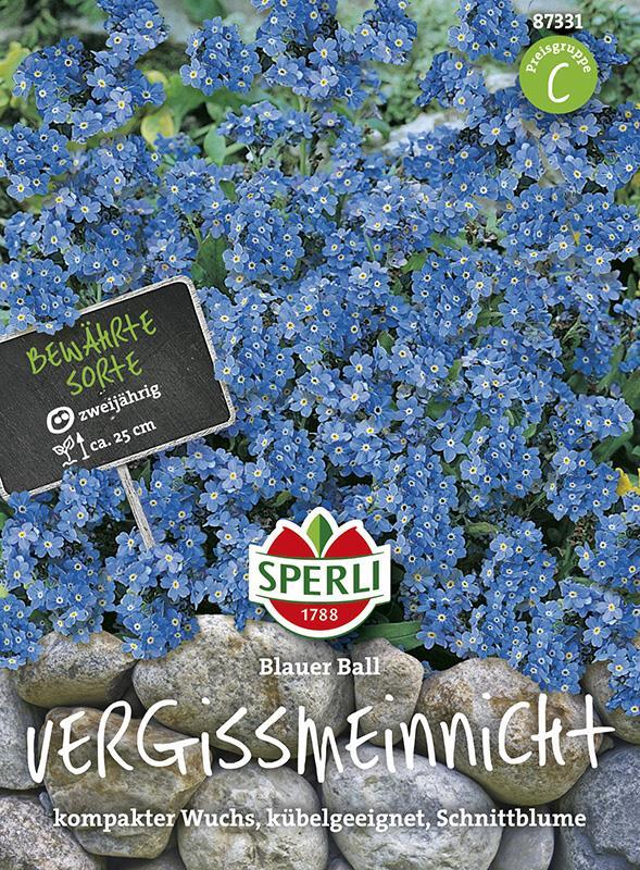 VergiÃMeinnicht Blauer Ball