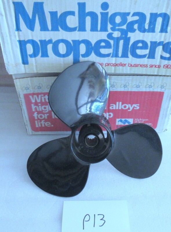 A17 Michigan Match 031072 Aluminium Propeller 12.25 X 10 RH OEM New Boat Parts