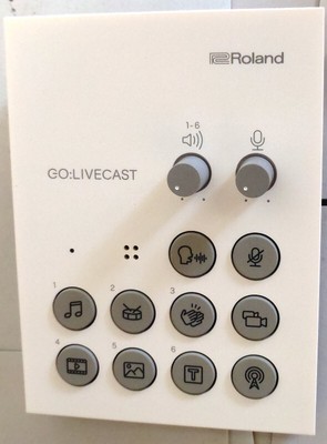 Roland GO:LIVECAST Live Streaming Studio for Smartphones